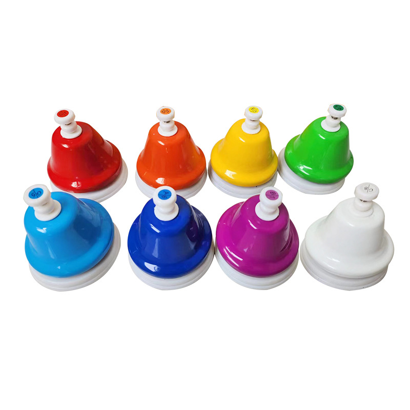 Musical Instrument Harmonium - Orff Musical Instrument Set Handbell Colorful