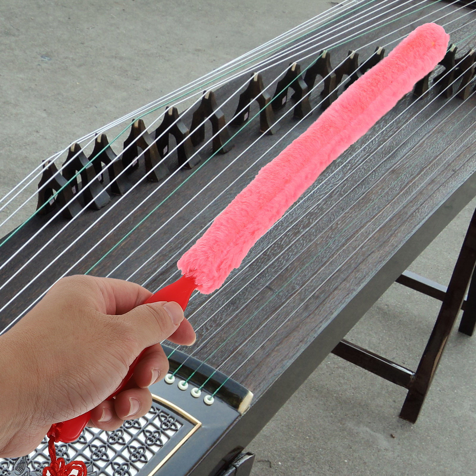 Musical Instrument Guzheng - 3Pcs Guzheng Clean Brush Professional Long