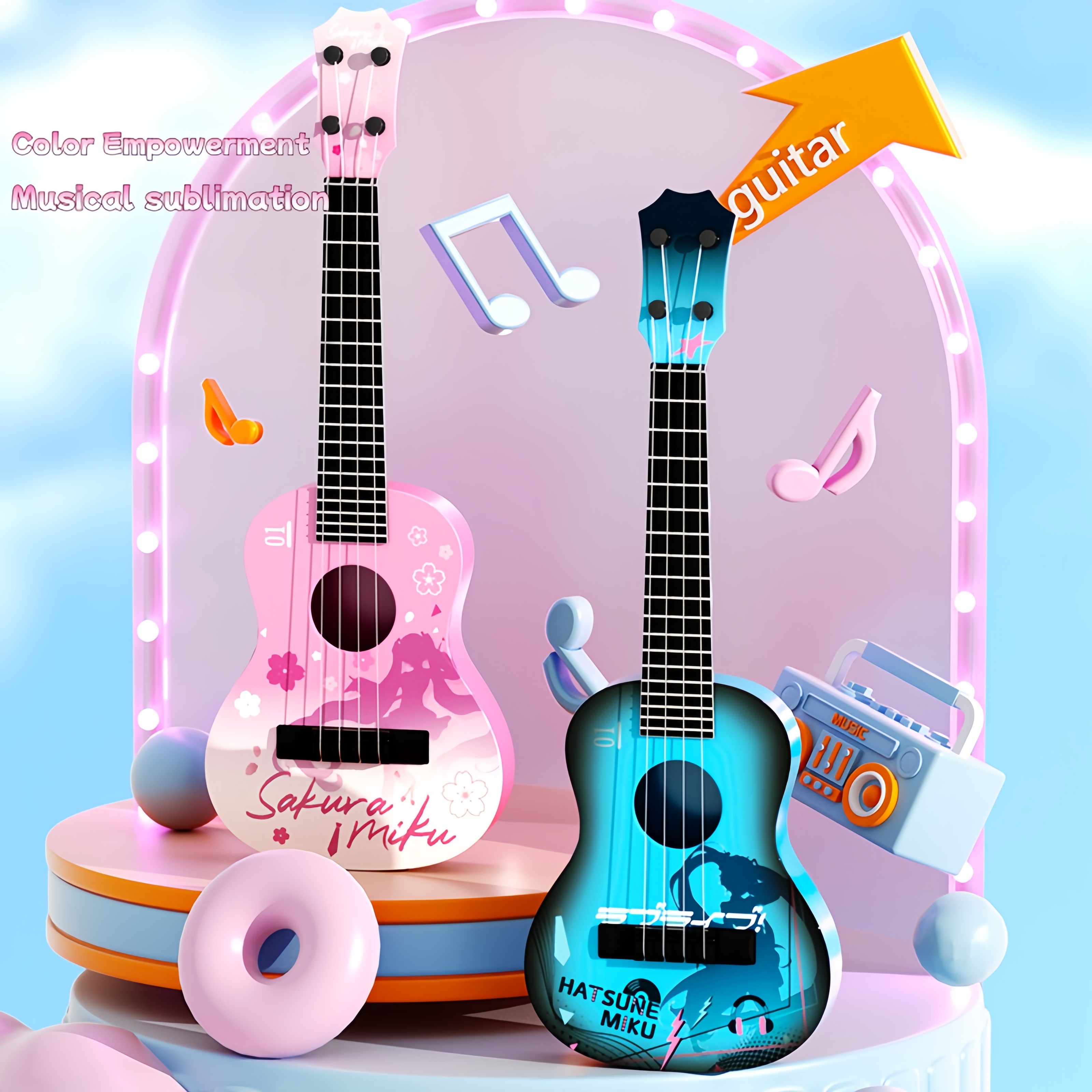 Beginner's Guitar Ukulele for  - Musical Instrument Harmonium incelemesi ve fiyatı