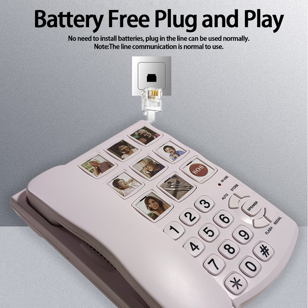 Big Button Phone Corded Teleph - Musical Instrument Image incelemesi ve fiyatı