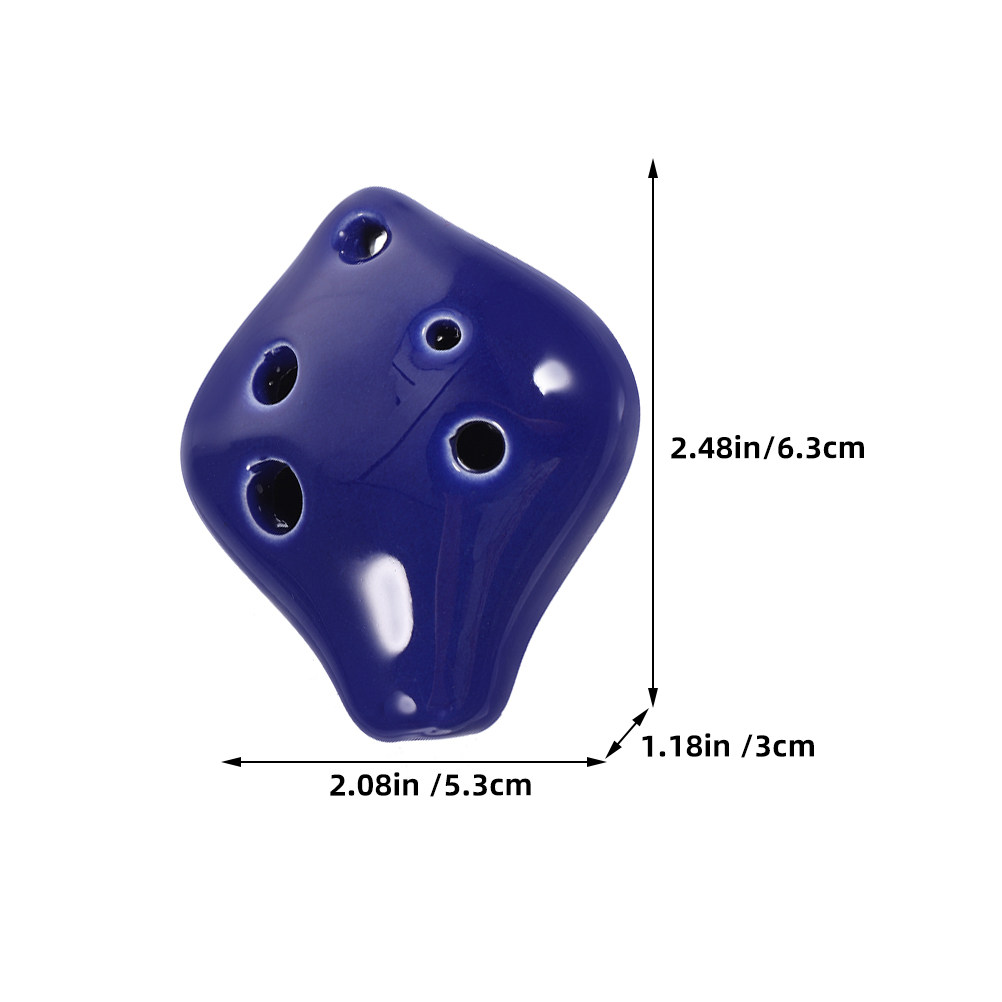 2Pcs Ceramic 6 Hole Ocarina Sm - Musical Instrument Groups incelemesi ve fiyatı
