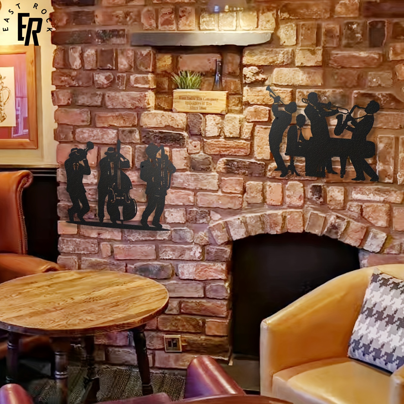 Metal Musician Silhouette Wall - Musical Instrument Groups incelemesi ve fiyatı