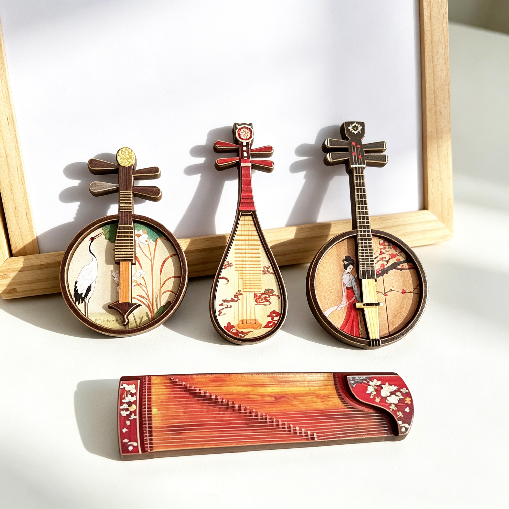 Chinese Traditional Wooden Ins - Musical Instrument Guzheng incelemesi ve fiyatı