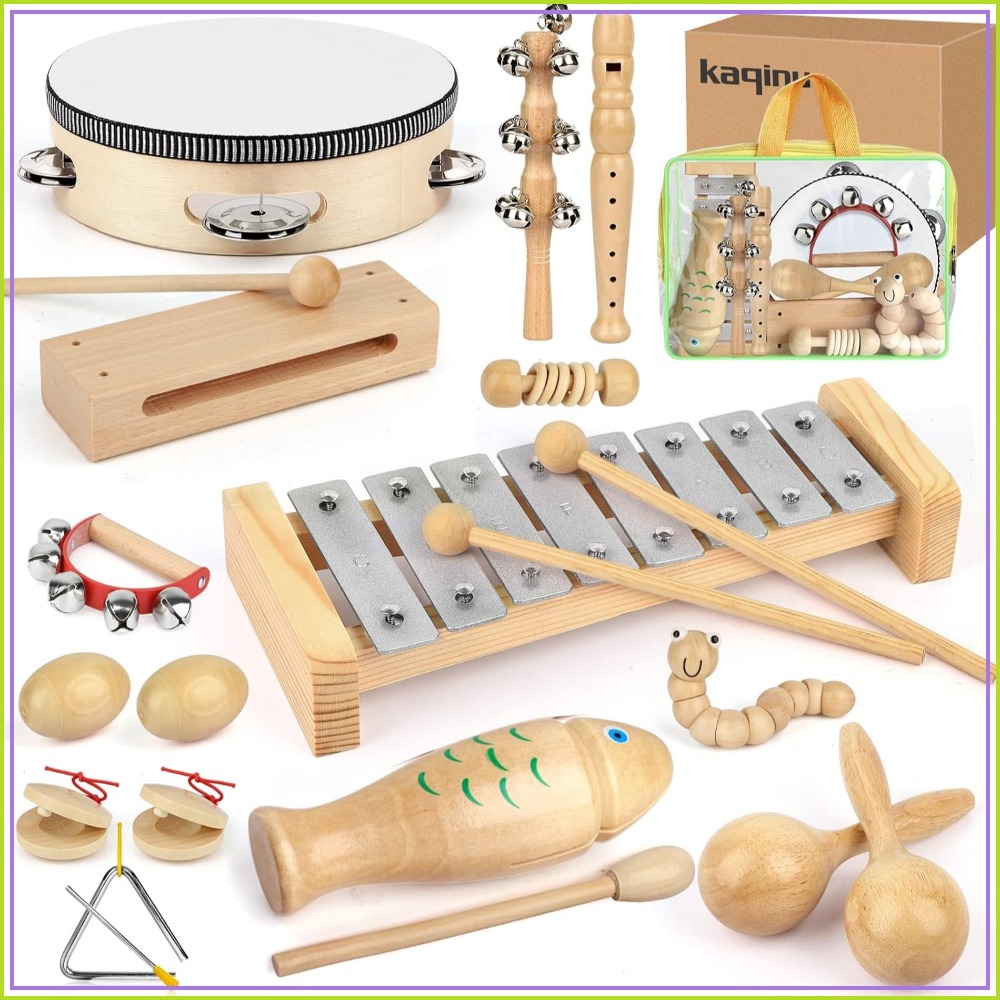 23 Pcs Wooden Musical Instrume - Musical Instrument Image incelemesi ve fiyatı