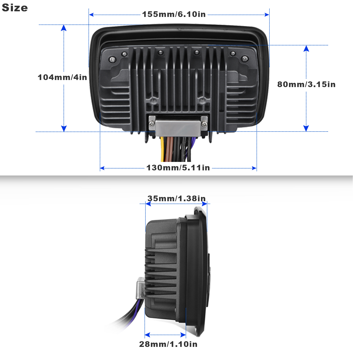 GUZARE Marine Radio Stereo Wat - Musical Instrument Image incelemesi ve fiyatı