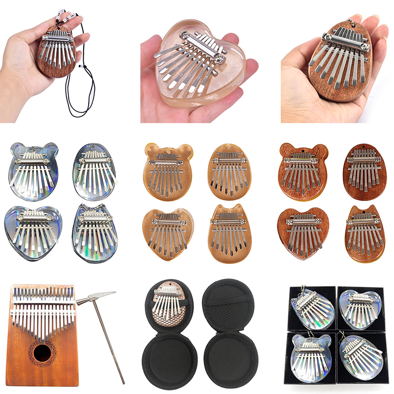 8 Keys Kalimba Thumb Piano Hig - Musical Instrument Africa incelemesi ve fiyatı