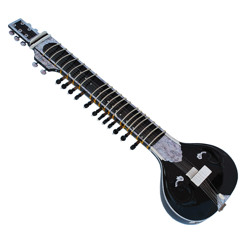 Indian sitar classical hand-ca - Musical Instrument Sitar incelemesi ve fiyatı