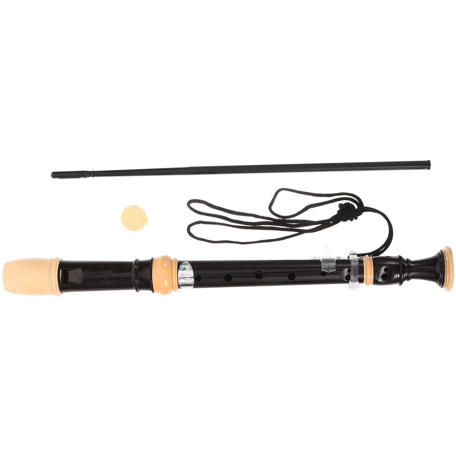 1Set German 8 Hole Soprano Rec - Soprano Recorder Plastic incelemesi ve fiyatı