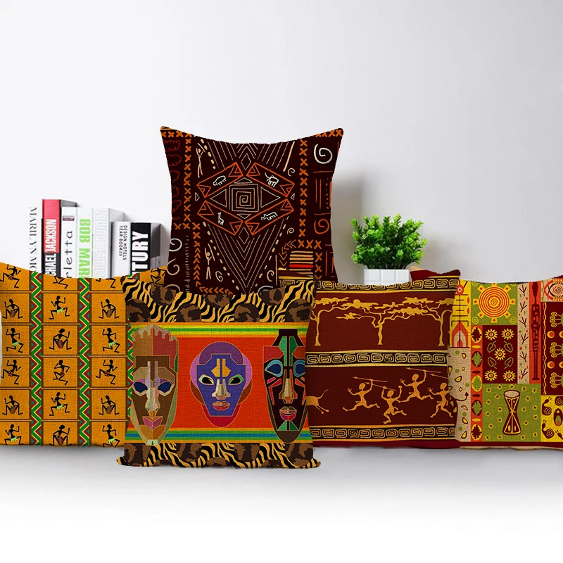 Retro African Woman Cushion Co - Musical Instrument Africa incelemesi ve fiyatı