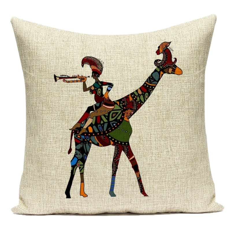 Retro African Woman Cushion Co - Musical Instrument Africa incelemesi ve fiyatı