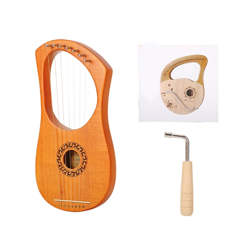Multipurpose 7 String Lyre Har - Musical Instrument Groups incelemesi ve fiyatı