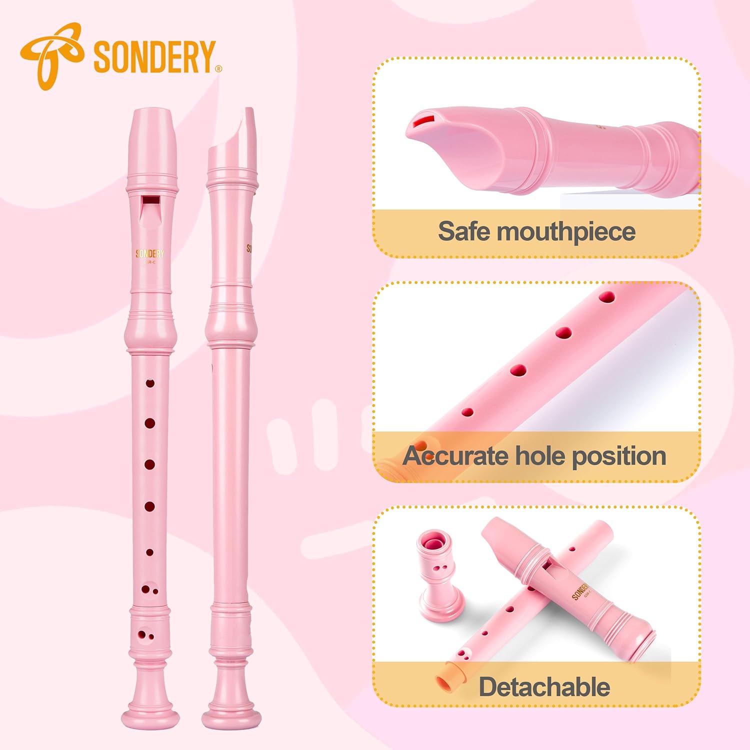 Soprano Recorder Instrument Ge - Soprano Recorder Plastic incelemesi ve fiyatı