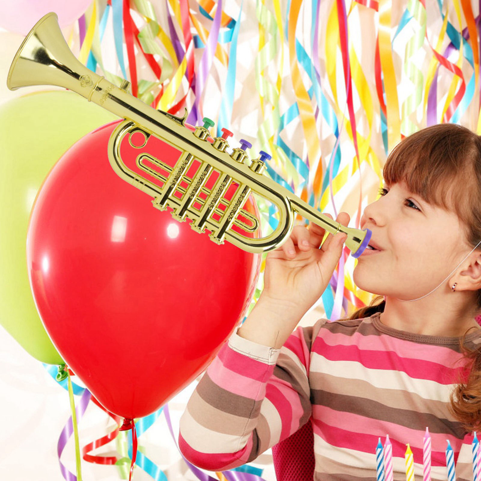 Kid Trumpet Golden Coated Plas - Musical Instrument Harmonium incelemesi ve fiyatı