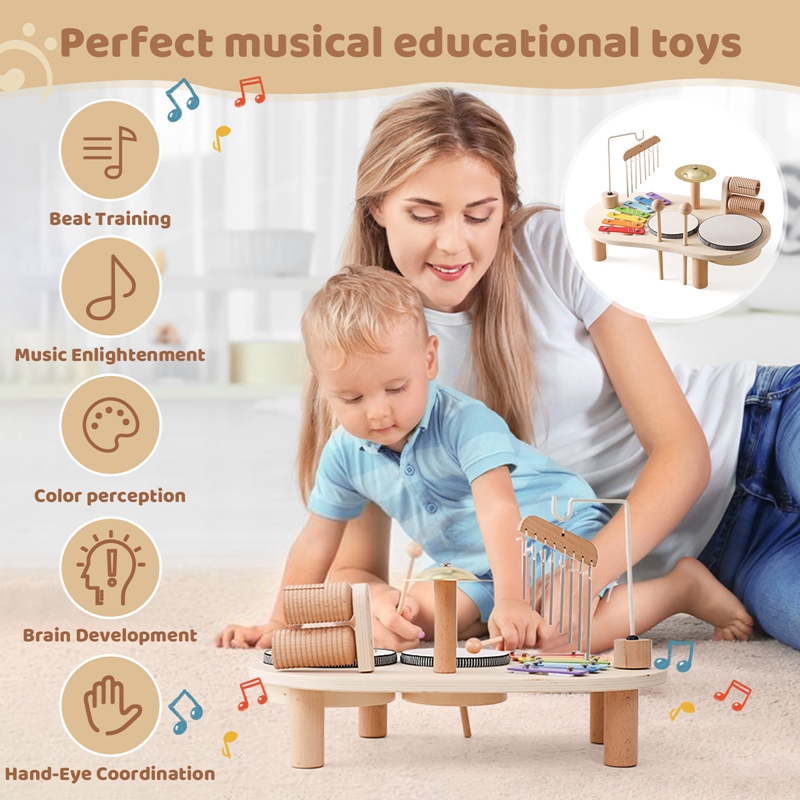 Baby Educational Toys Wooden A - Musical Instrument Harmonium incelemesi ve fiyatı