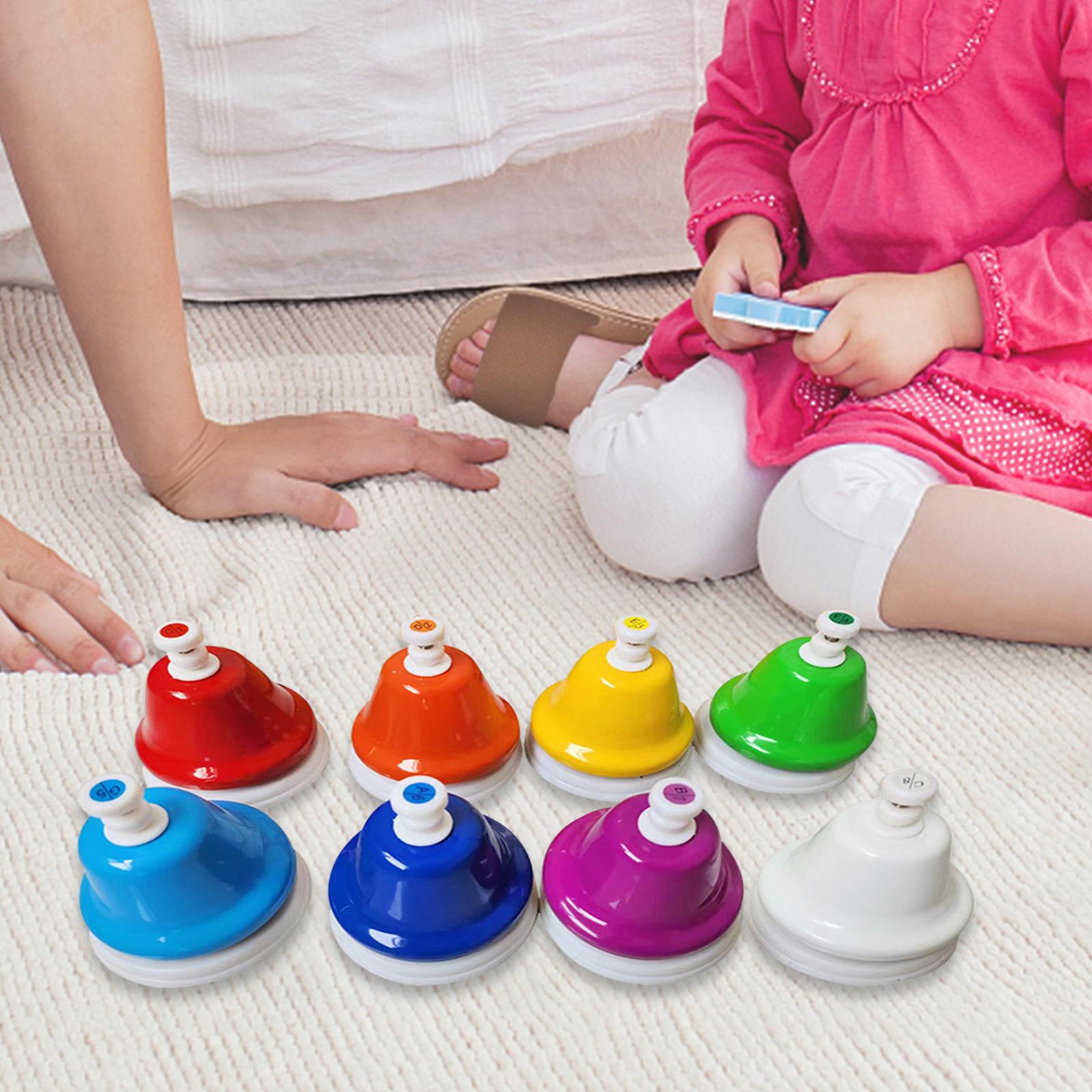 Metal Desk Bells for Kids 8 No - Musical Instrument Groups incelemesi ve fiyatı