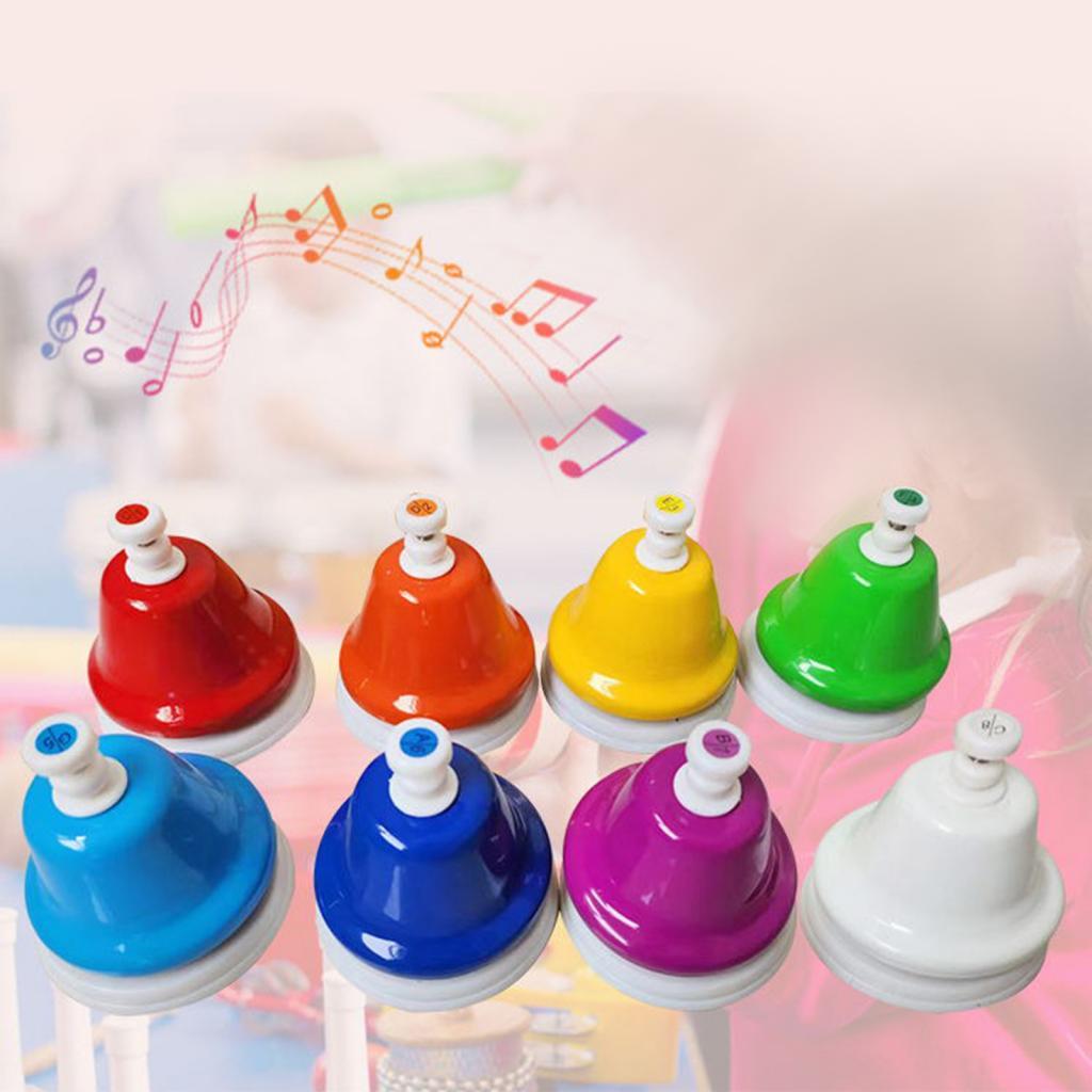 Metal Desk Bells for Kids 8 No - Musical Instrument Groups incelemesi ve fiyatı