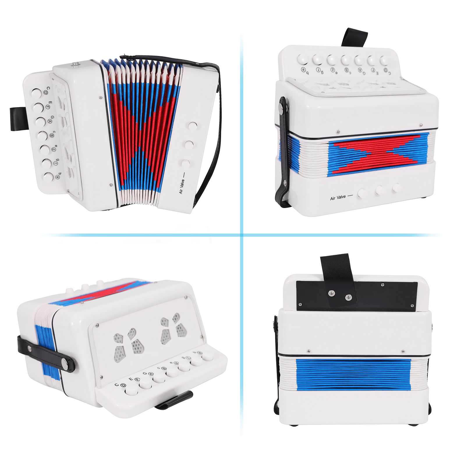 Mini 10 Keys Accordion Toy for - Musical Instrument Harmonium incelemesi ve fiyatı