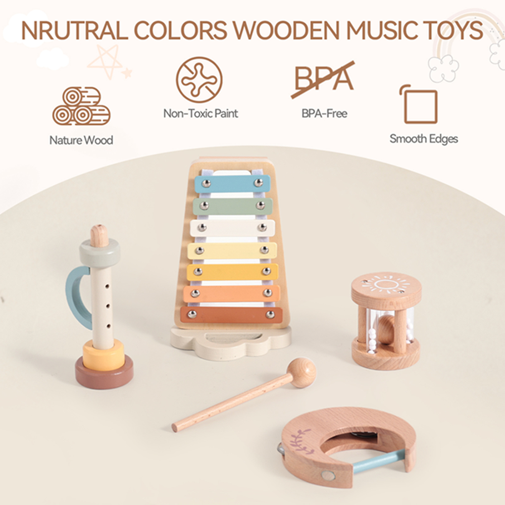 Wooden Baby Montessori Toys Mu - Musical Instrument Harmonium incelemesi ve fiyatı