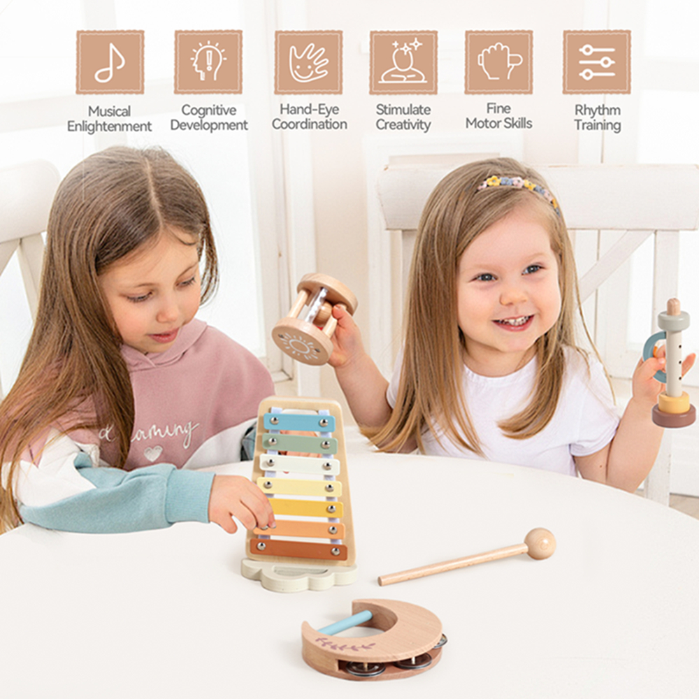 Wooden Baby Montessori Toys Mu - Musical Instrument Harmonium incelemesi ve fiyatı
