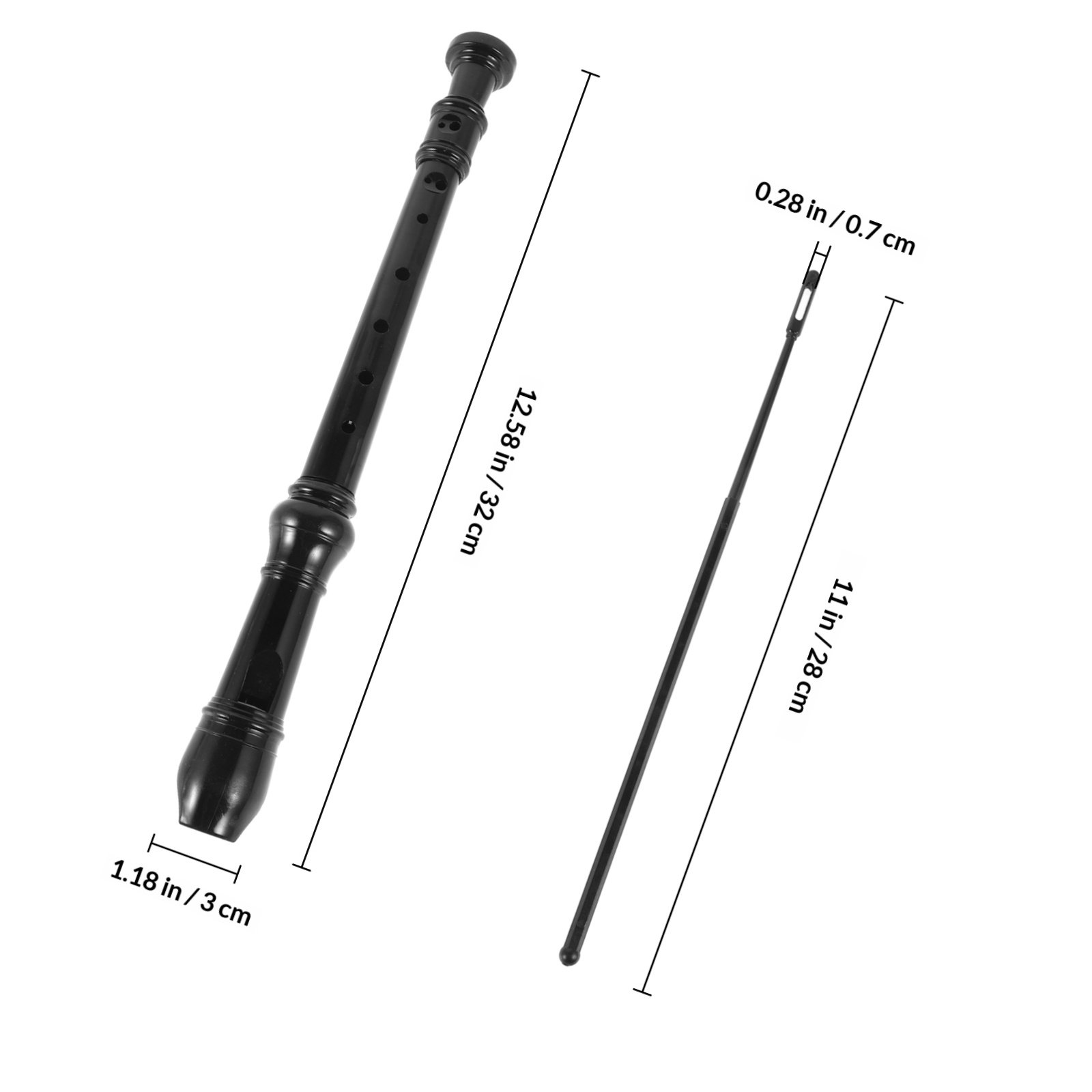 8 Hole Soprano Recorder for Ki - Soprano Recorder Plastic incelemesi ve fiyatı