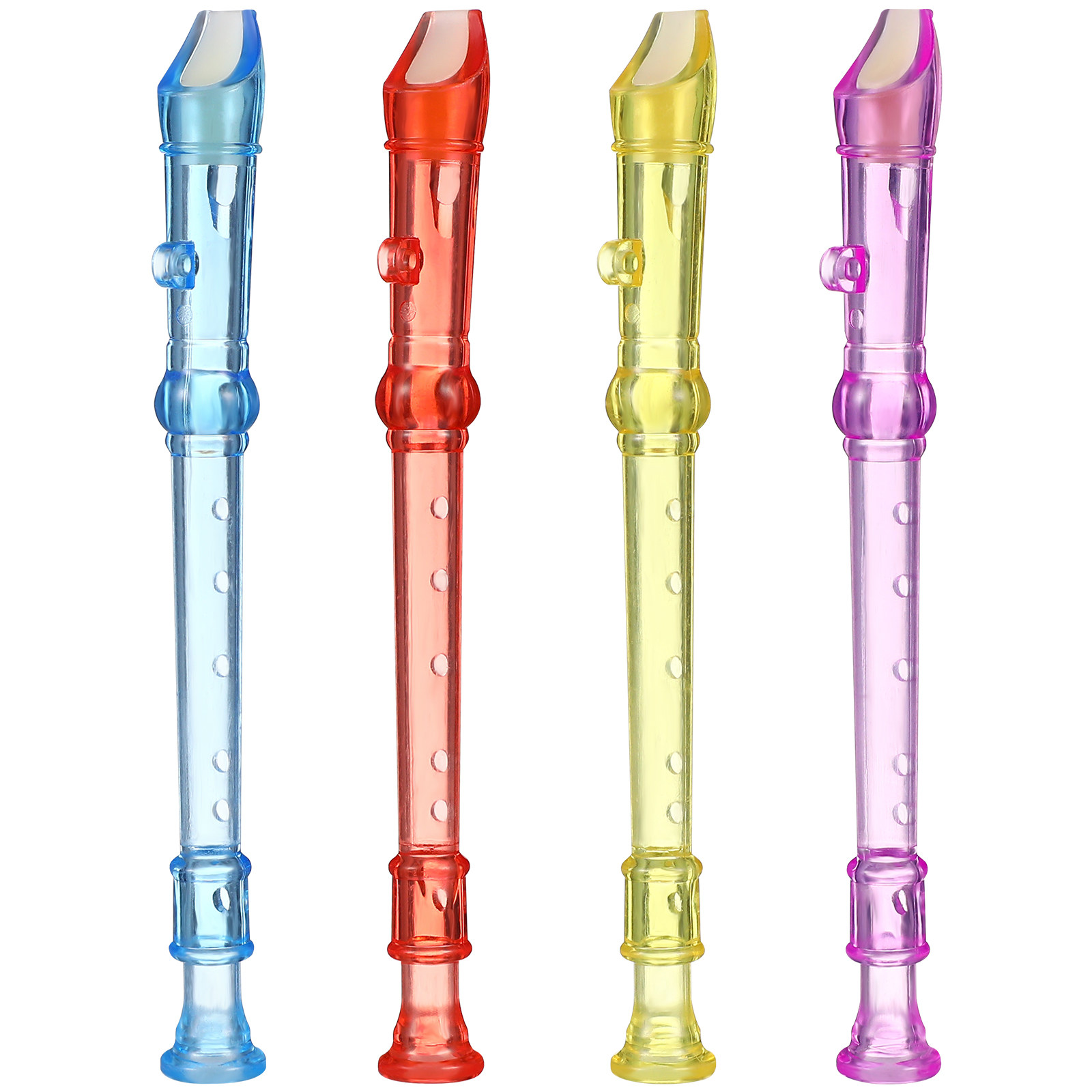 12Pcs Translucent Plastic Sopr - Soprano Recorder Plastic incelemesi ve fiyatı