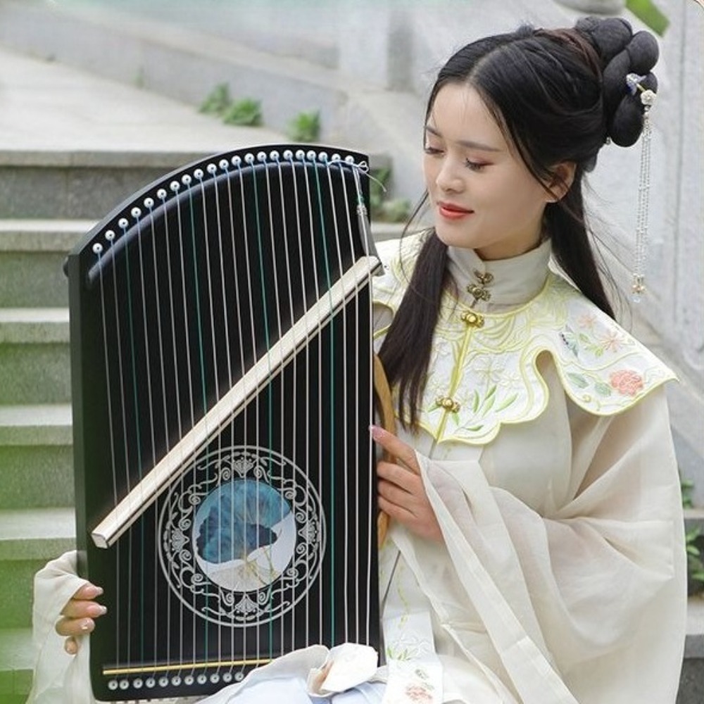 Wooden 21-string Mini Guzheng  - Musical Instrument Guzheng incelemesi ve fiyatı