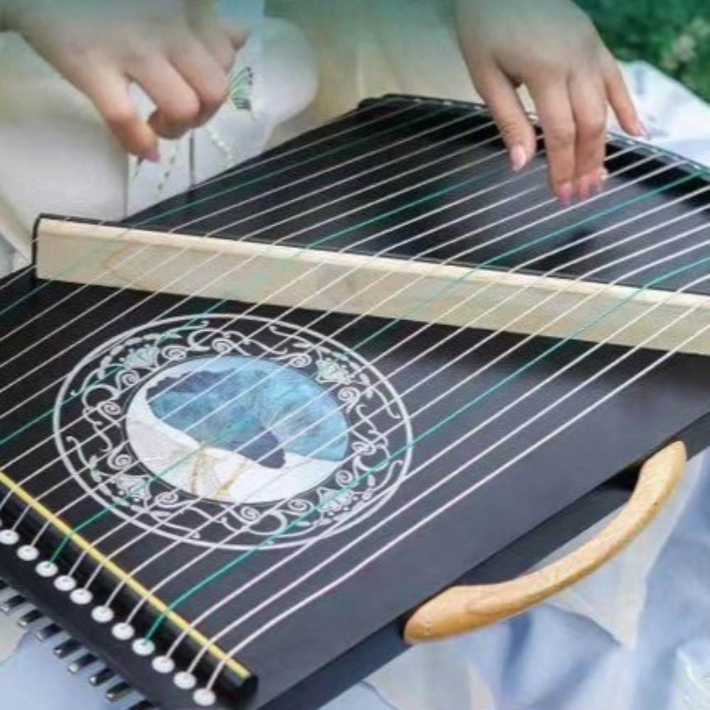 Wooden 21-string Mini Guzheng  - Musical Instrument Guzheng incelemesi ve fiyatı