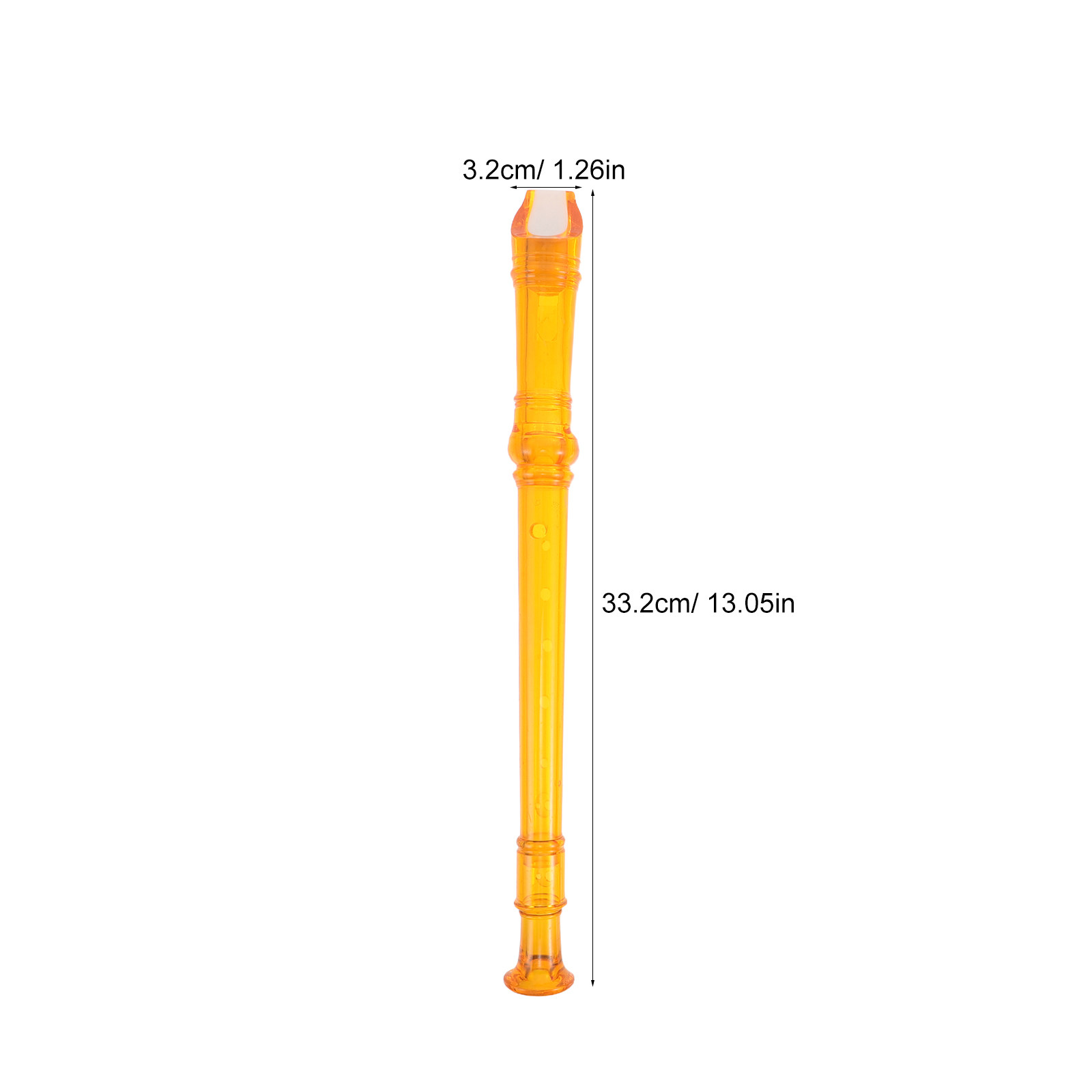 4Pcs Vibrant Transparent Sopra - Soprano Recorder Plastic incelemesi ve fiyatı